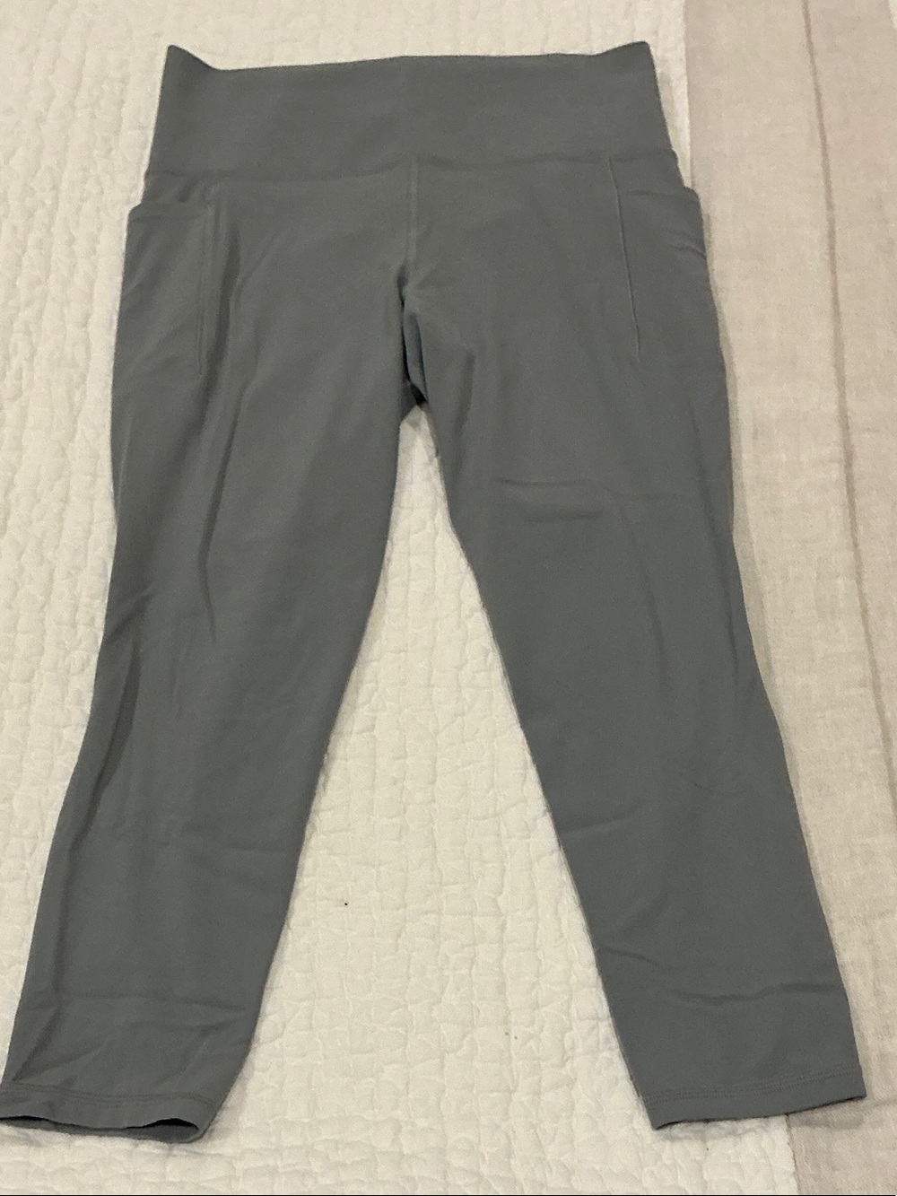 Athleta Slate Gray High-Rise Leggings